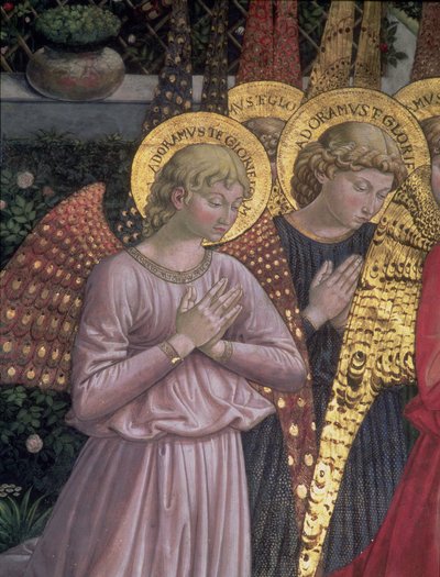 Angeli (dettaglio) da Benozzo di Lese di Sandro Gozzoli